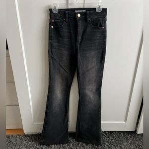 Garage black high rise jeans size 01/25 like new condition. No flaws!